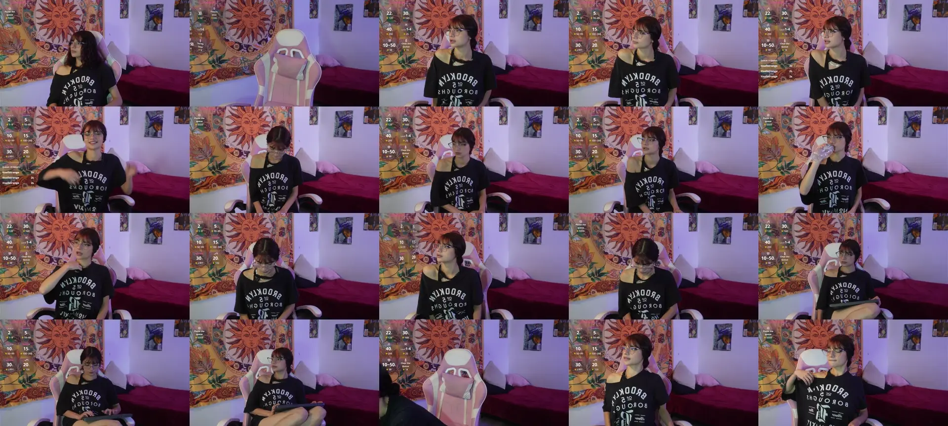 NyxScarlett photo contact sheet