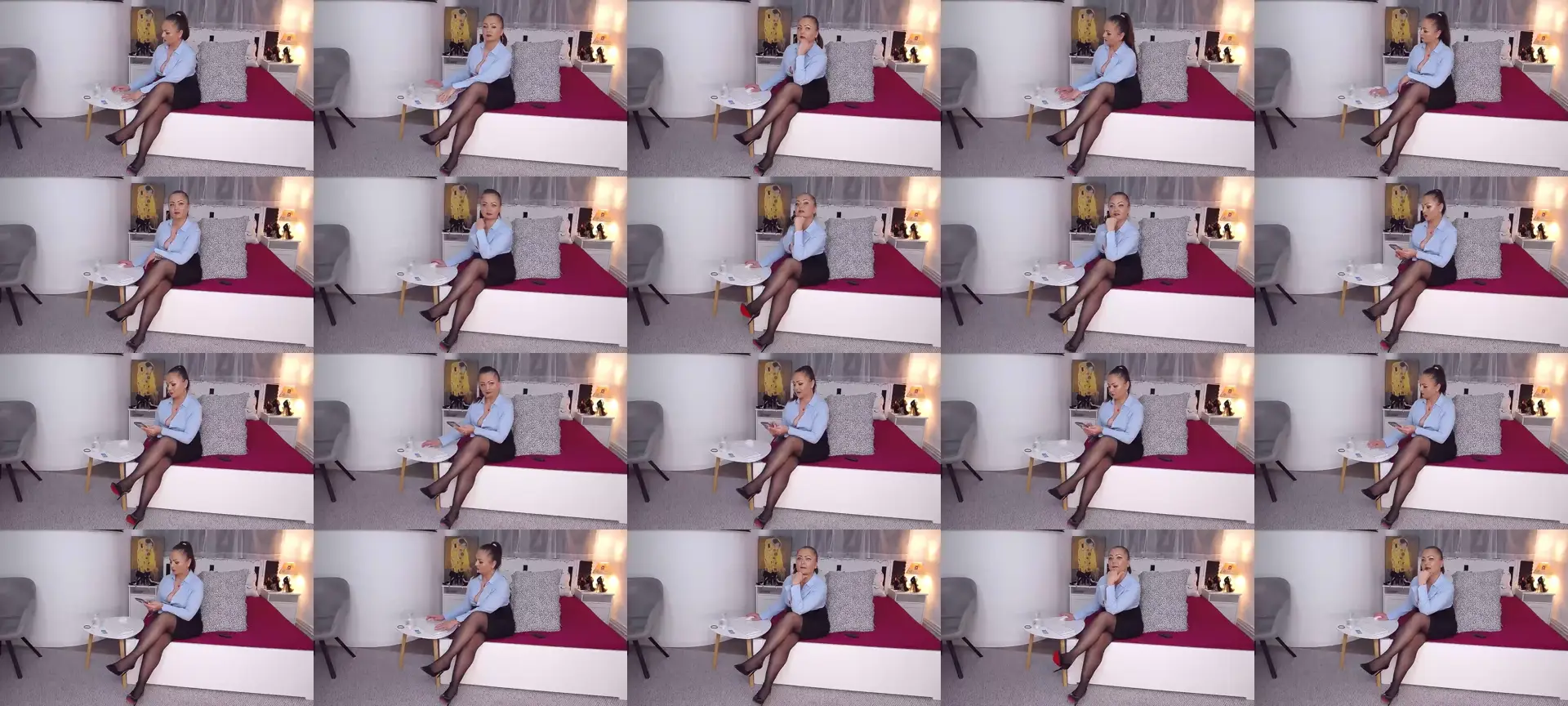 YourSarah photo contact sheet