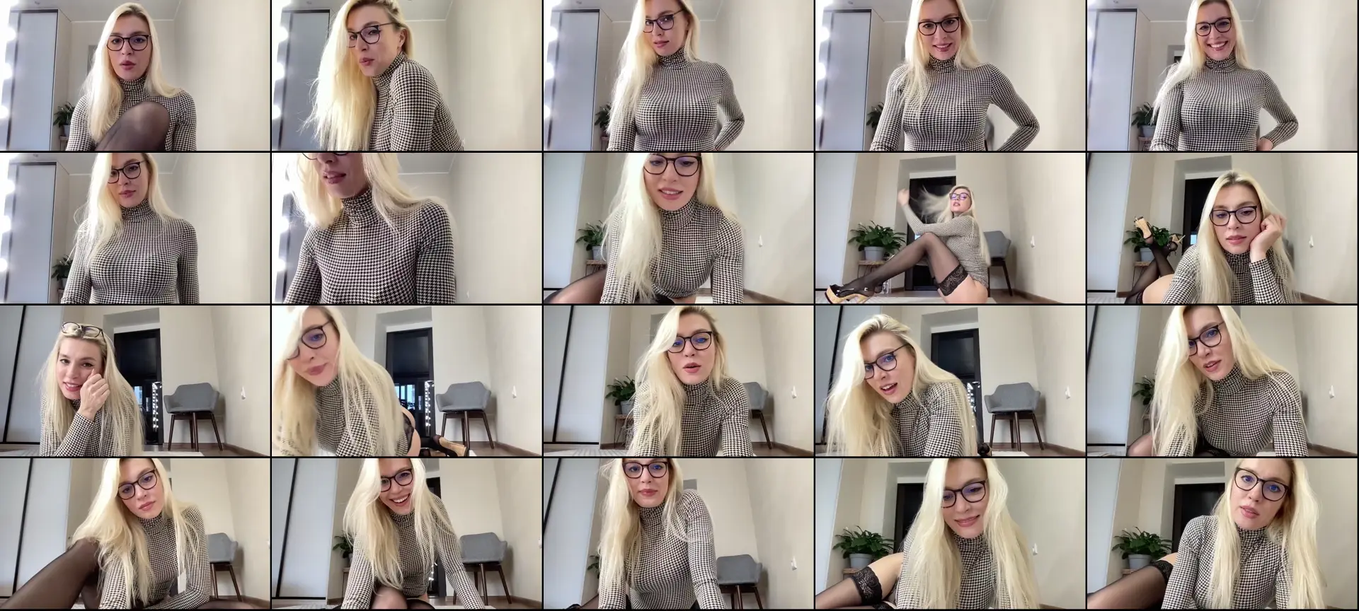 AmazingkellyX photo contact sheet