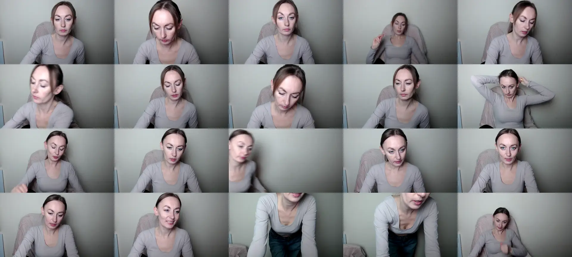 AriellaKi photo contact sheet