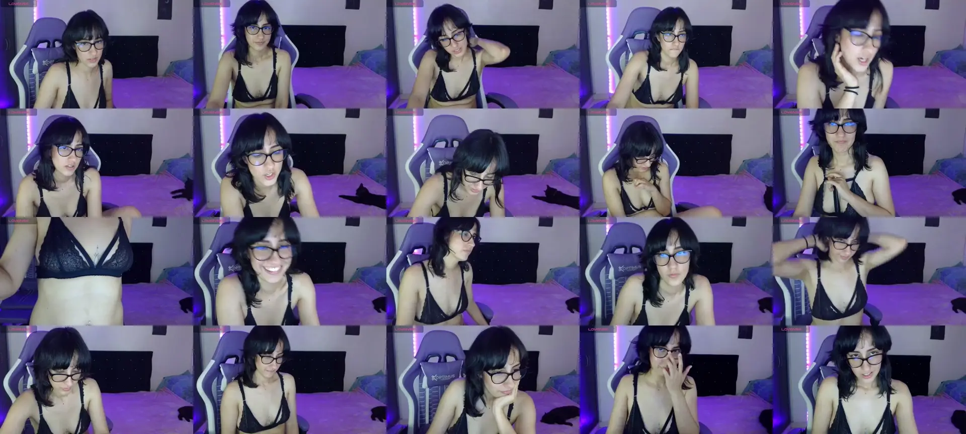 AvlieQueen photo contact sheet