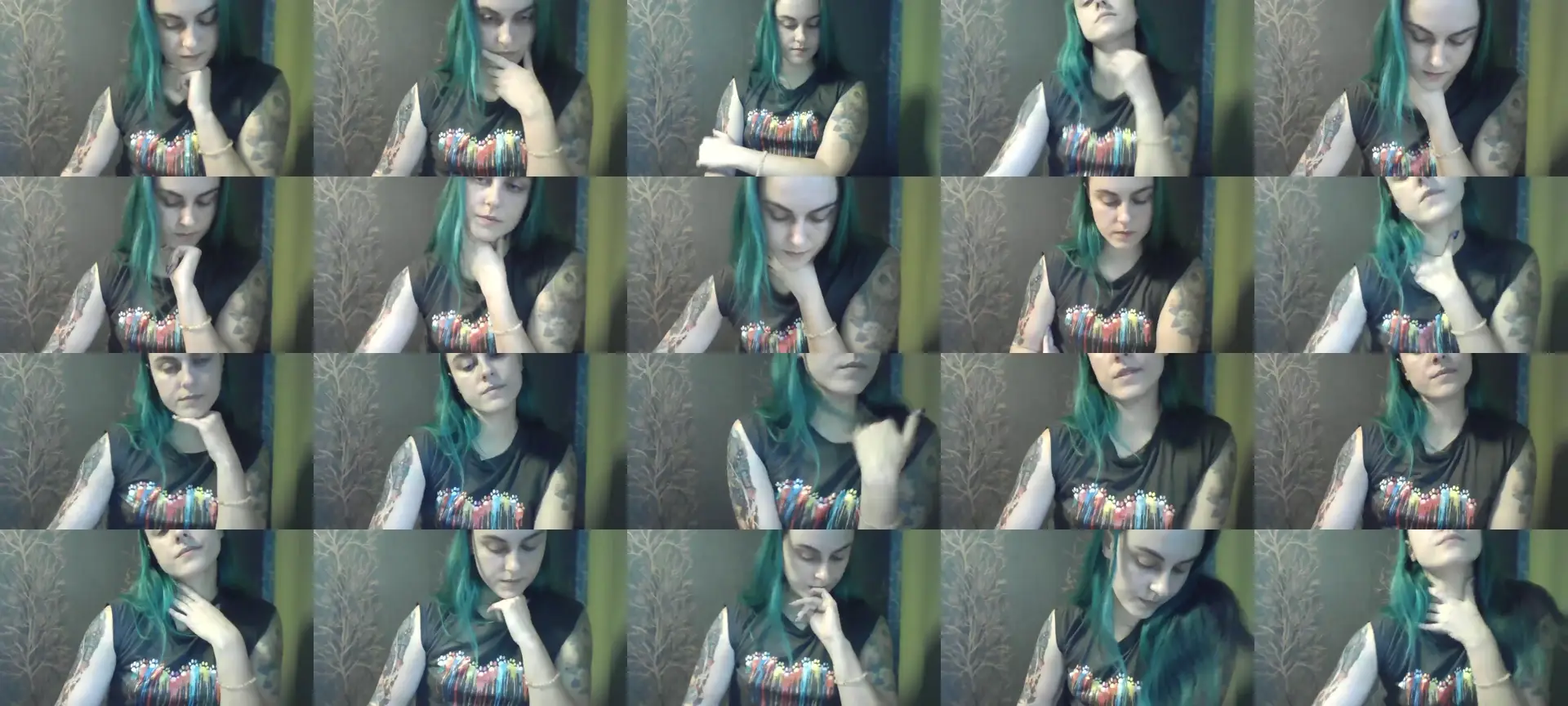 Bird_Blue photo contact sheet