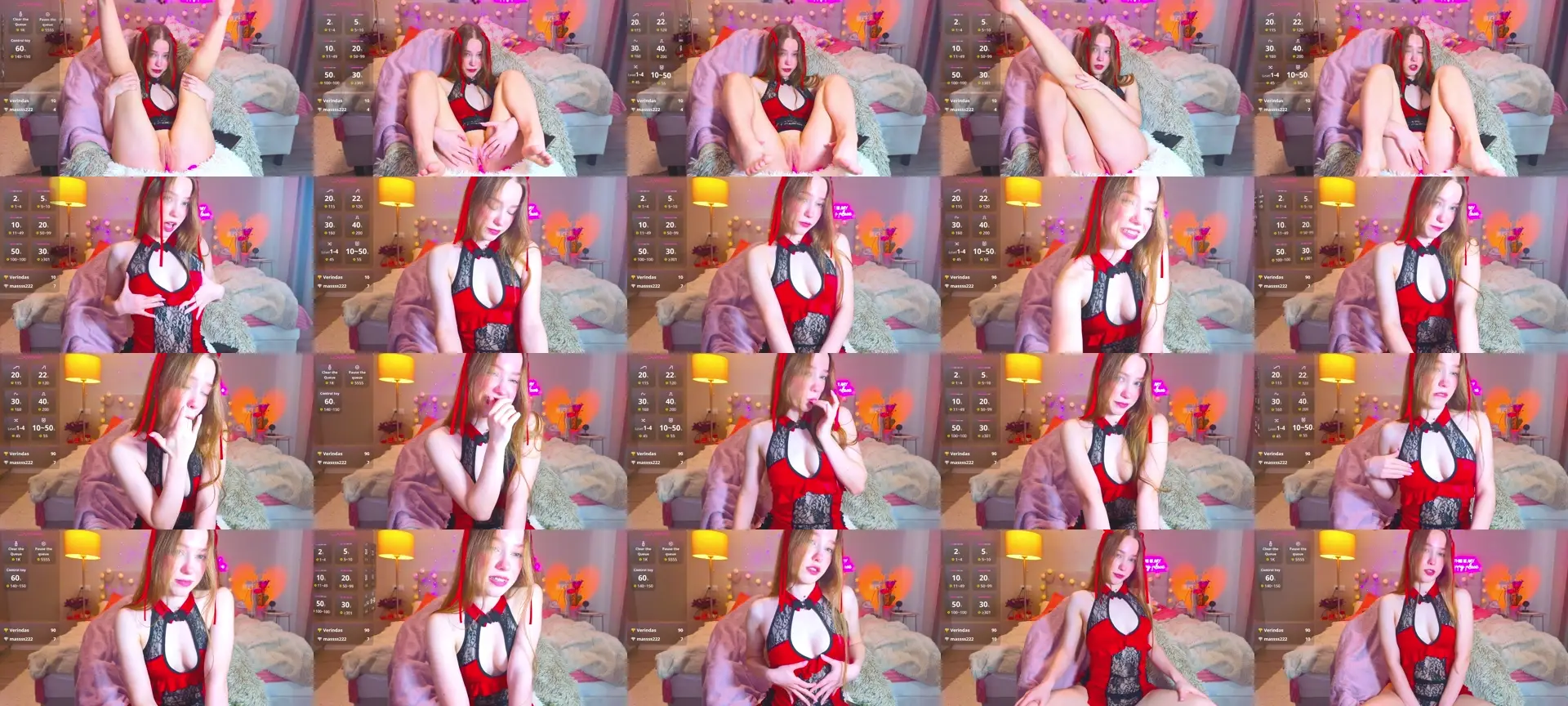 Bunnyrin photo contact sheet