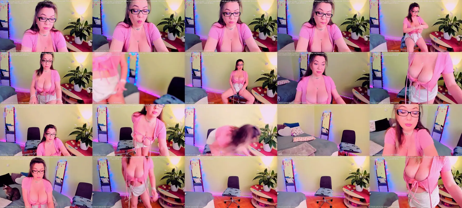 Camillass photo contact sheet