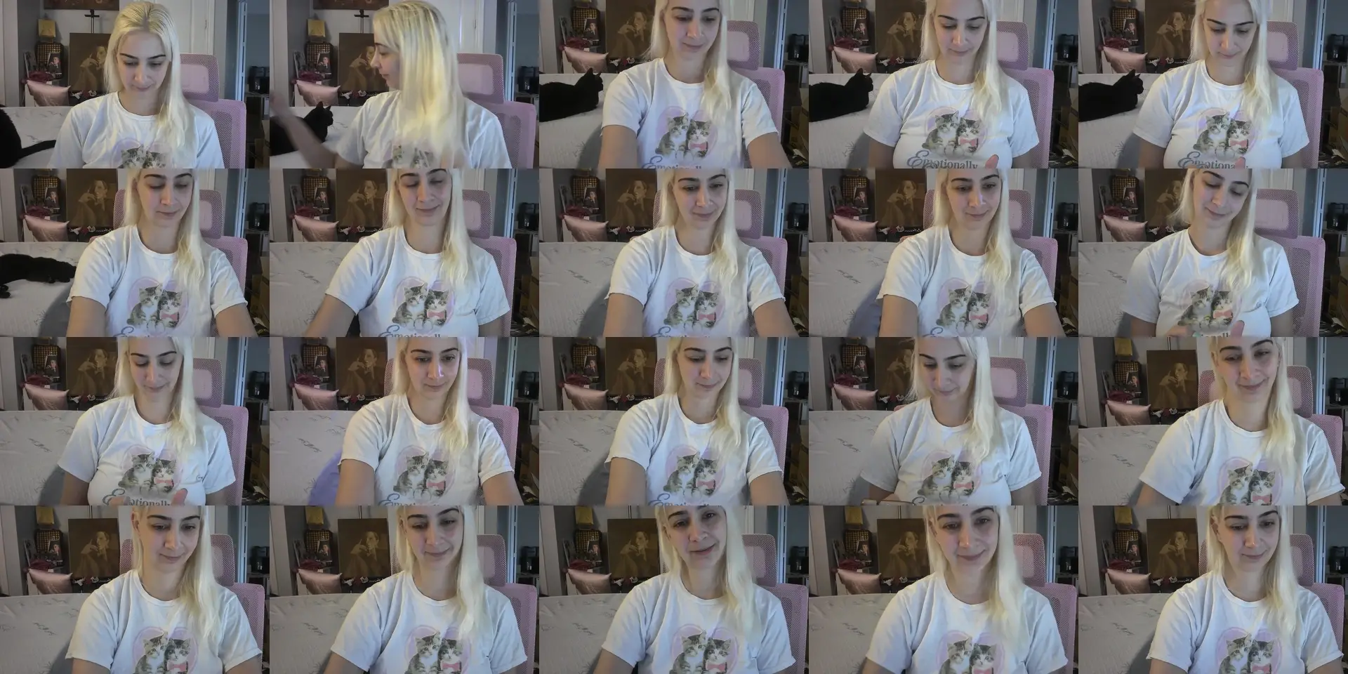 CandyCummings photo contact sheet