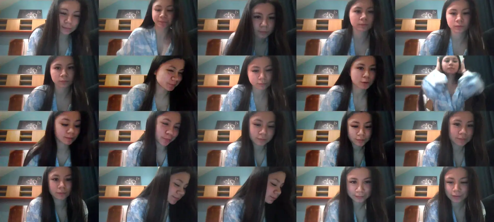 EvaBliss photo contact sheet