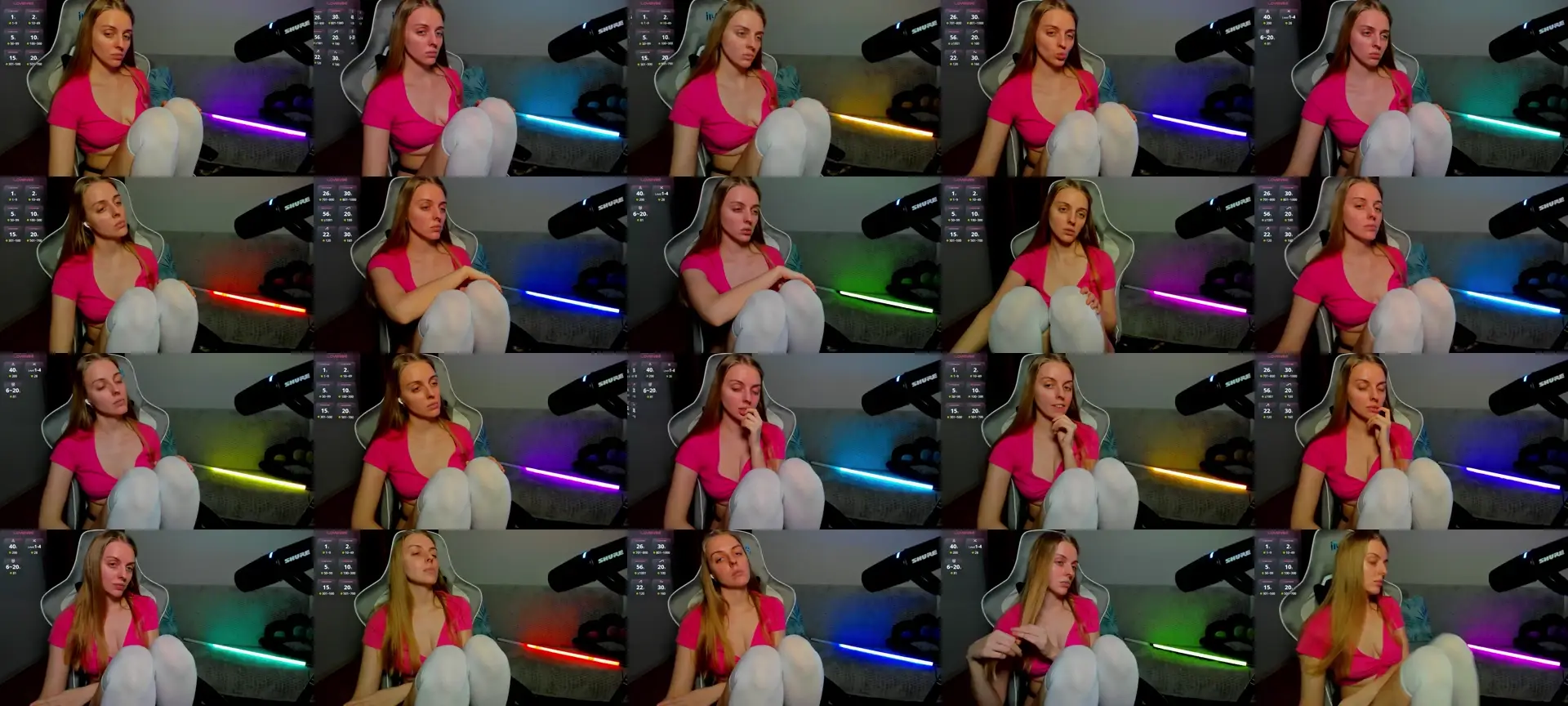 Jam_cream photo contact sheet