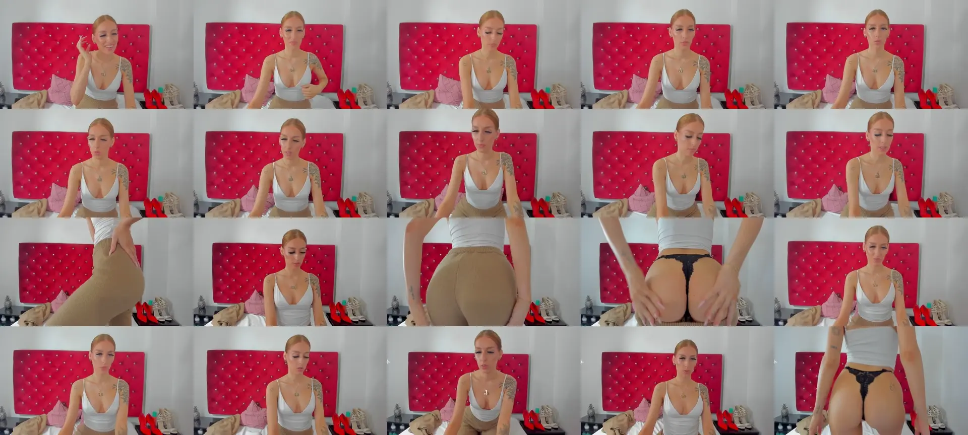 JasmineSex photo contact sheet