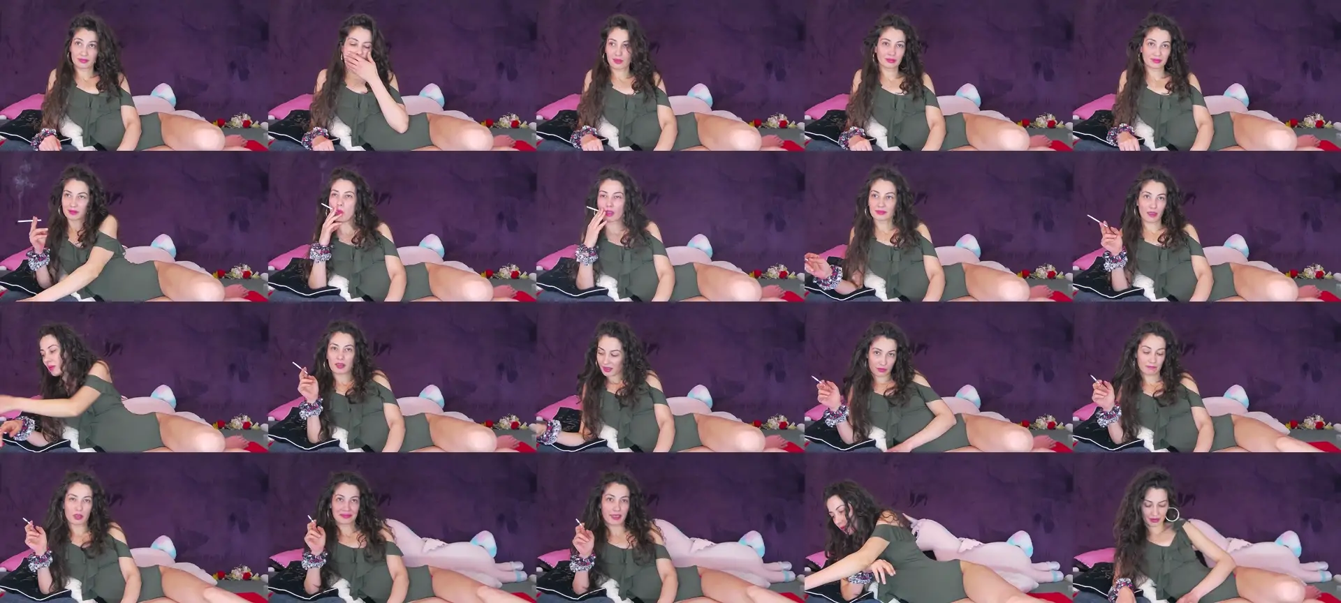 Jayllene photo contact sheet