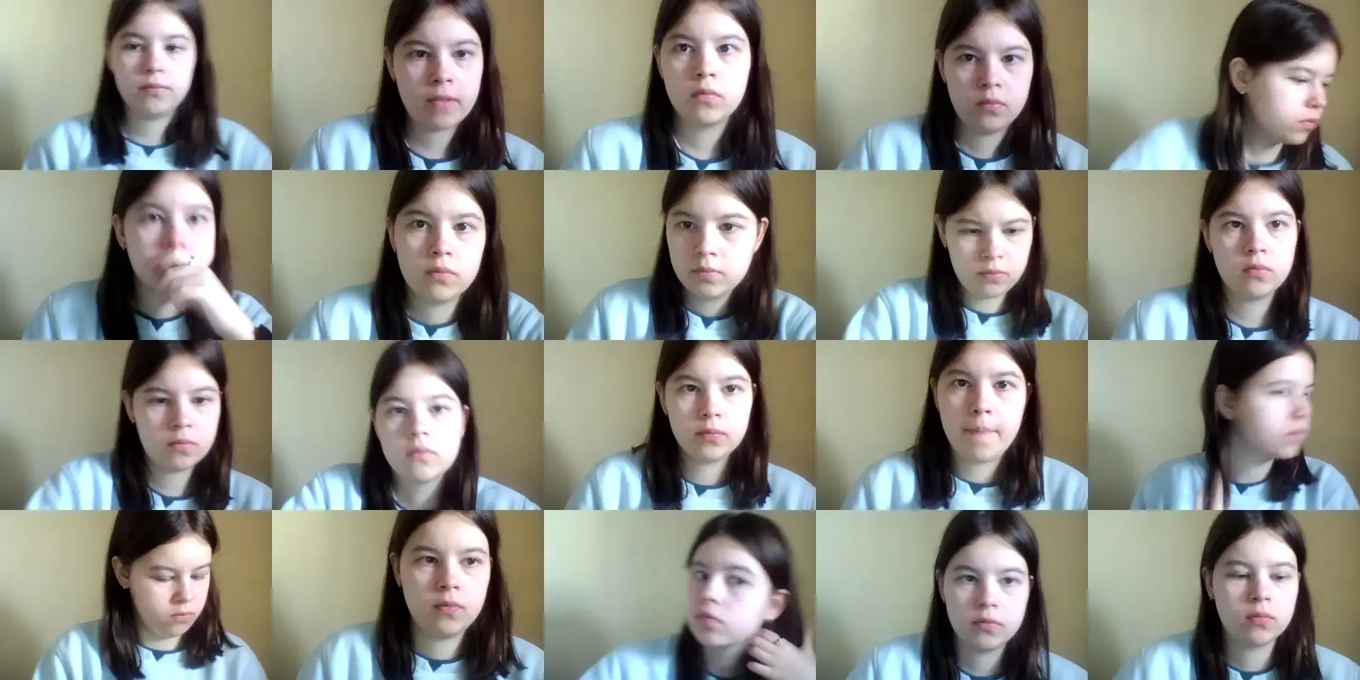 LanaAmore photo contact sheet