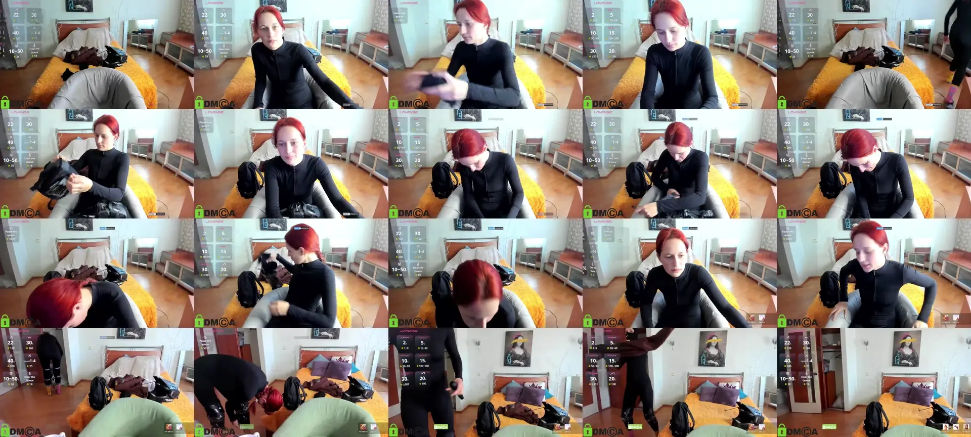 Lily_Violet photo contact sheet