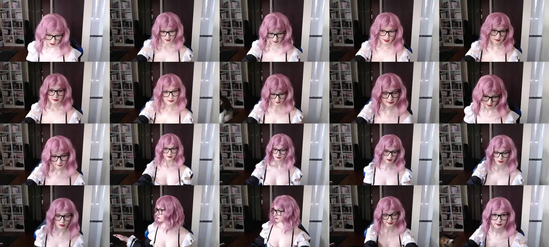 LunaXcherry photo contact sheet