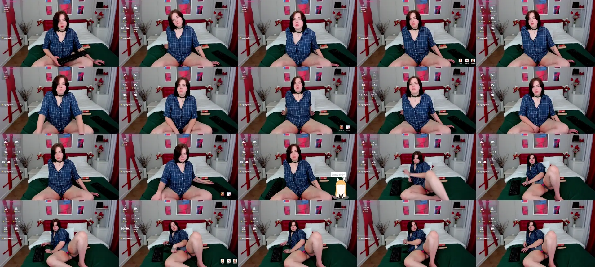 MissCharlin photo contact sheet