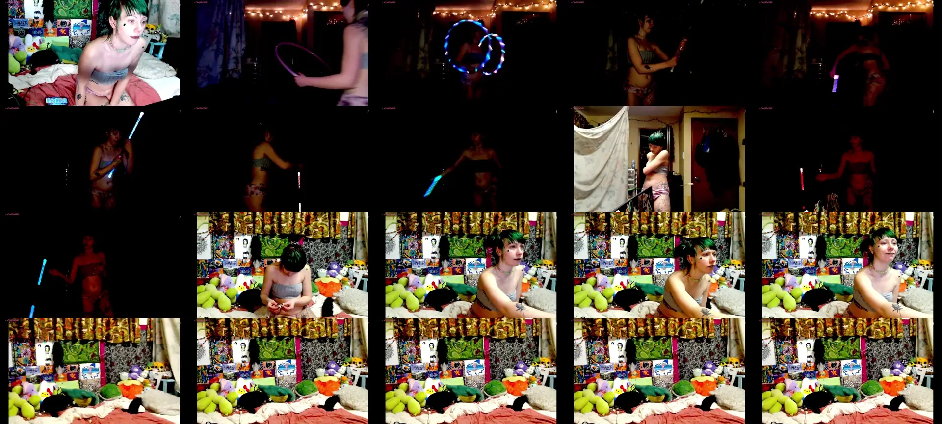 moooonbbfloof photo contact sheet