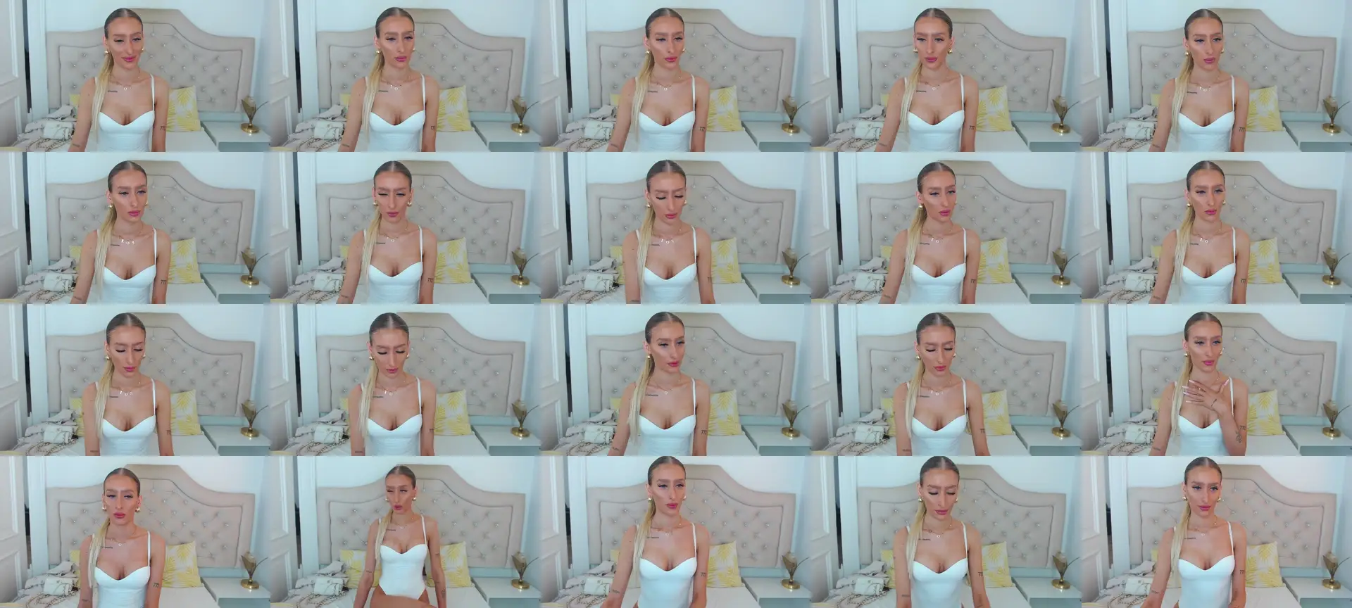 NatalieHot photo contact sheet