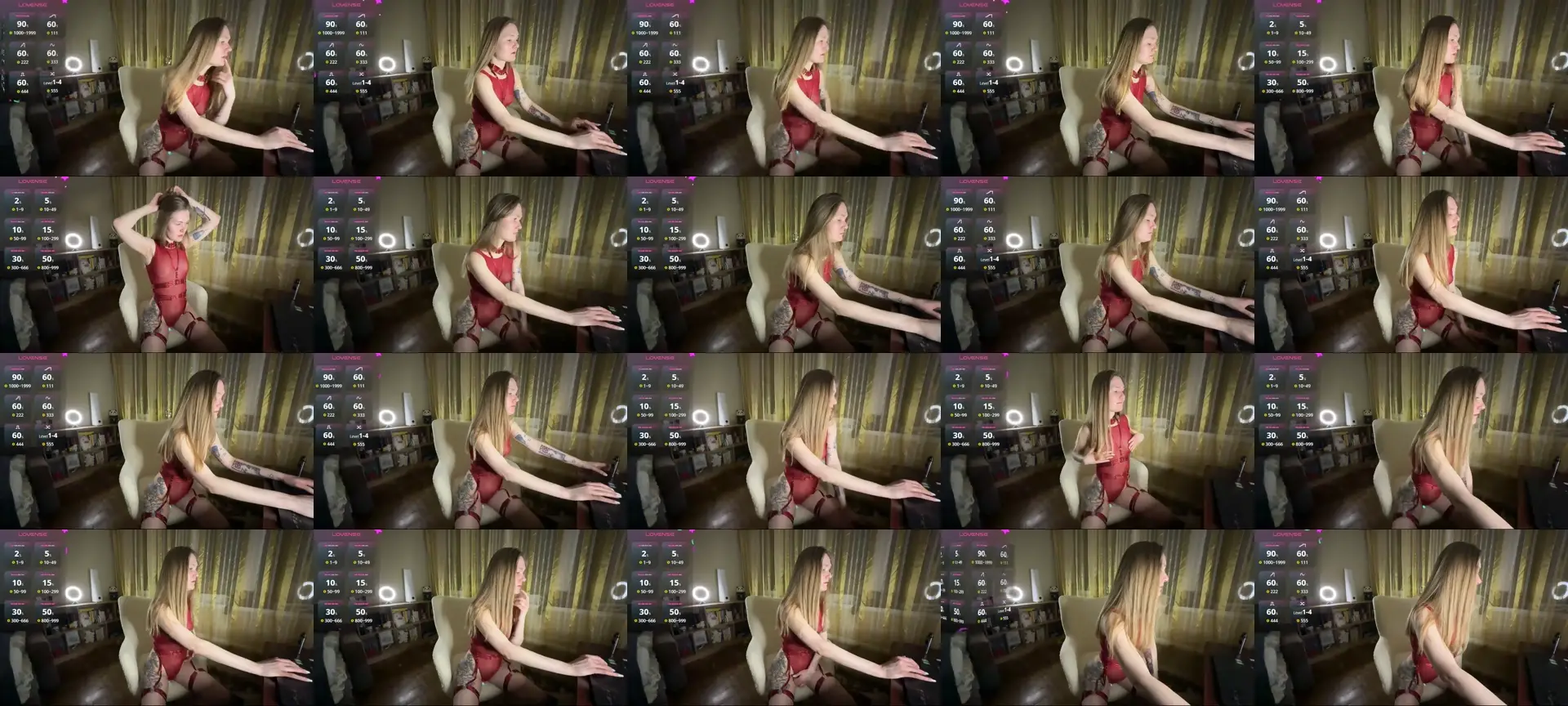 Belle_Brooks photo contact sheet