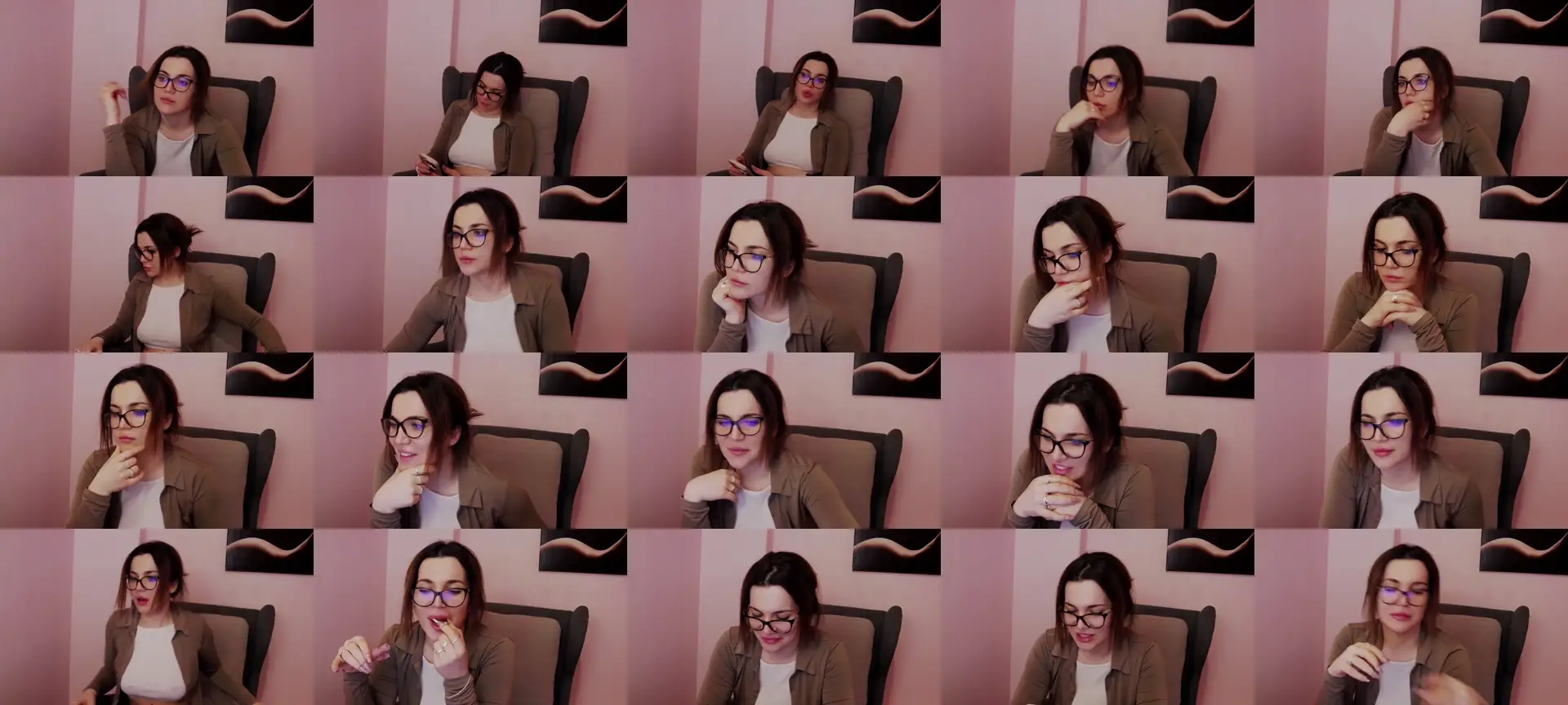 CrystalPink photo contact sheet