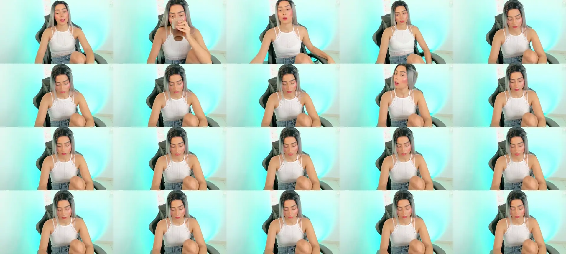 little_hotcat photo contact sheet