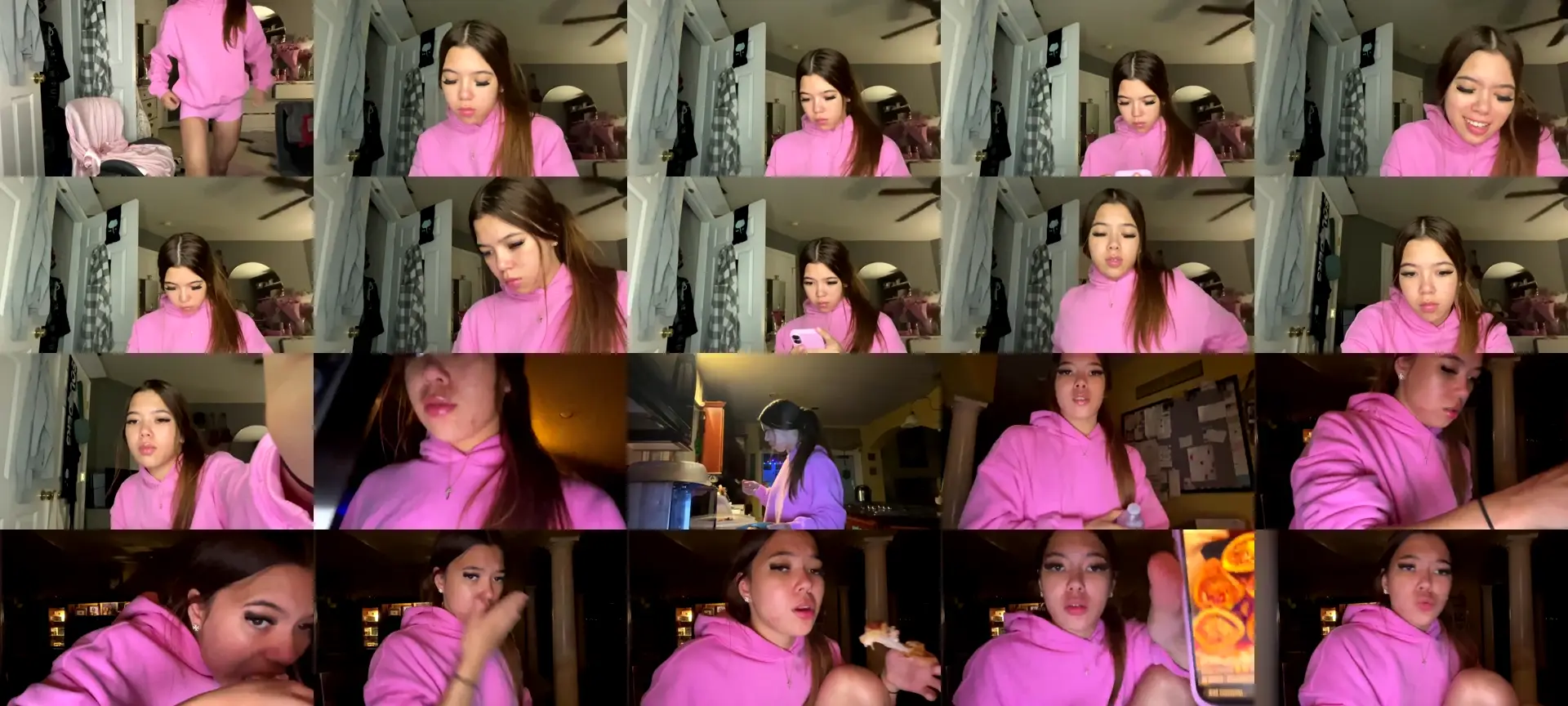 Natpeach photo contact sheet