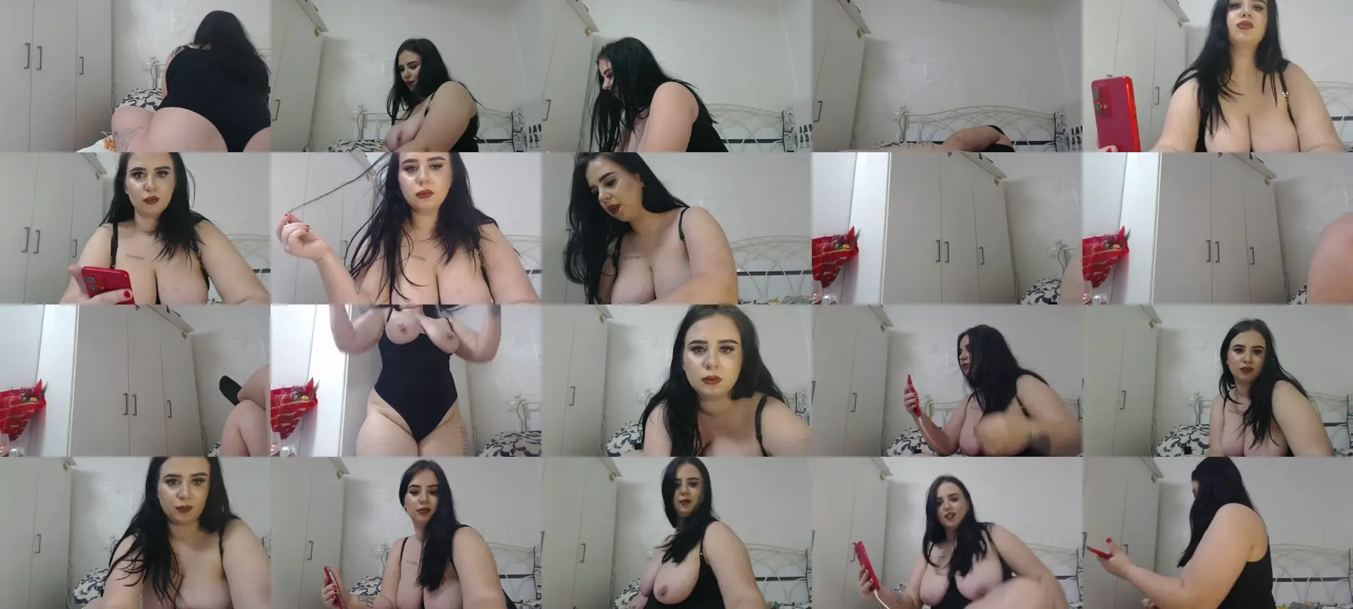 AdelinaJude10 photo contact sheet