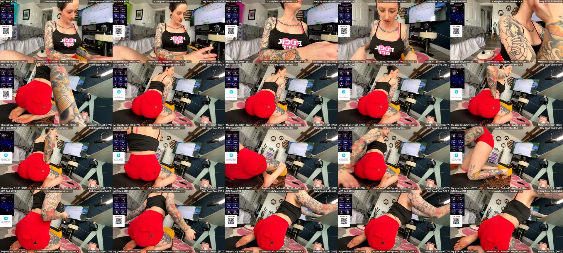 BadlandBandit photo contact sheet