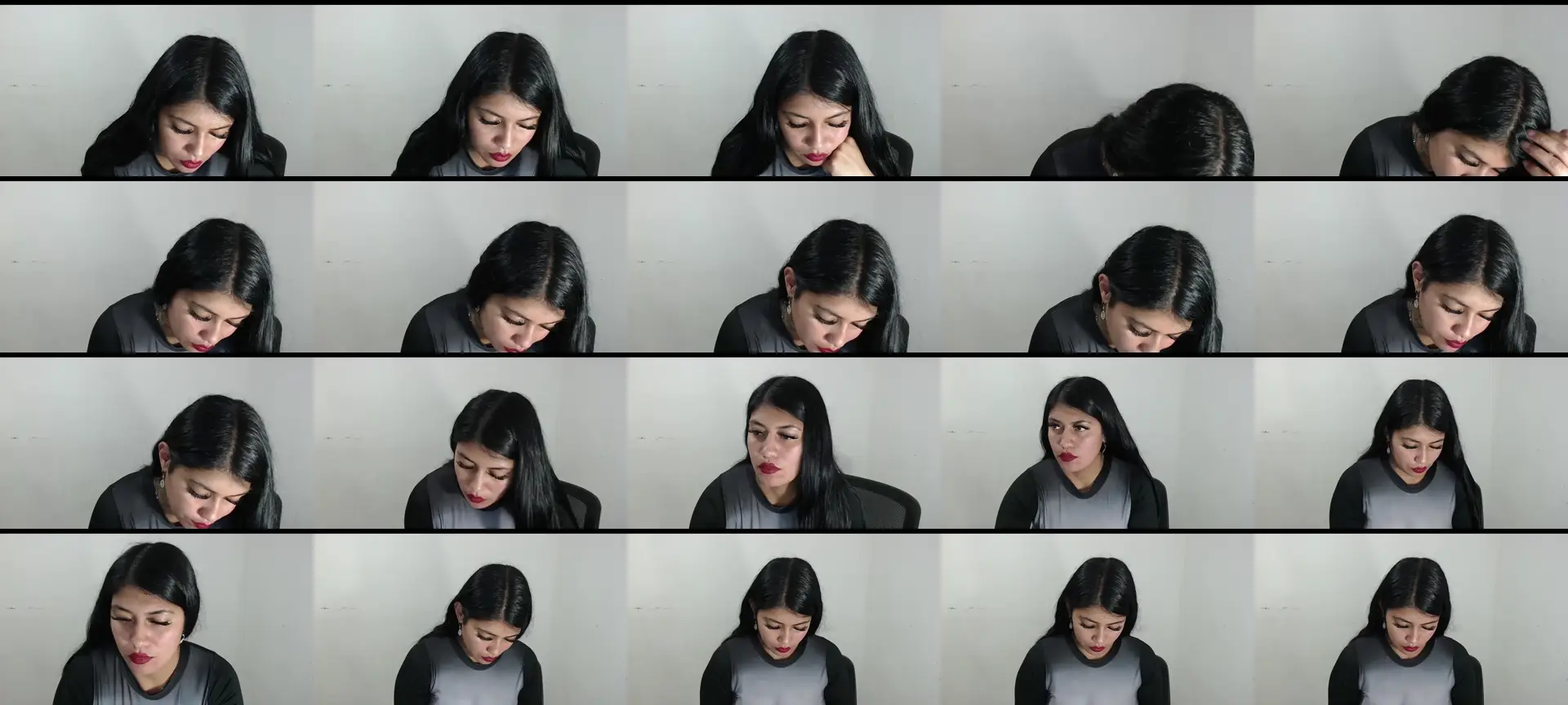 PeytonBrunett photo contact sheet