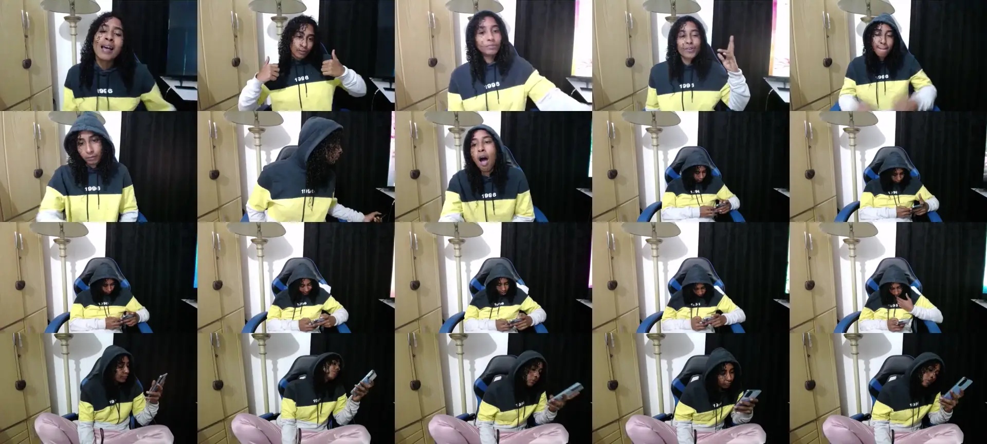 Yohatinelly07 photo contact sheet