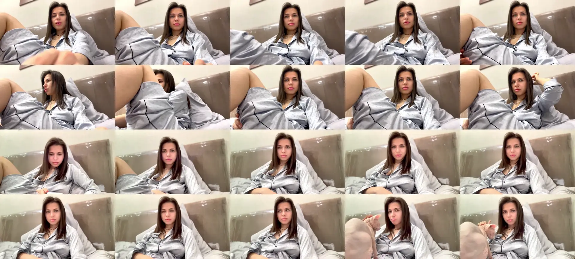 YourrrAngell photo contact sheet