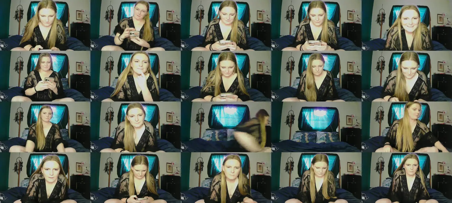 AlyxKnight photo contact sheet