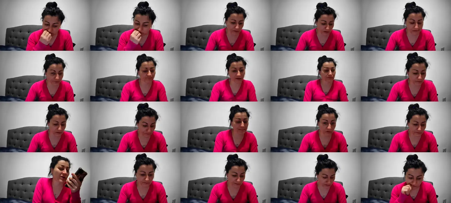 Christeen91 photo contact sheet