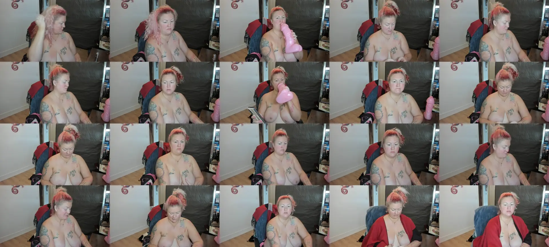 Janrubygirl photo contact sheet