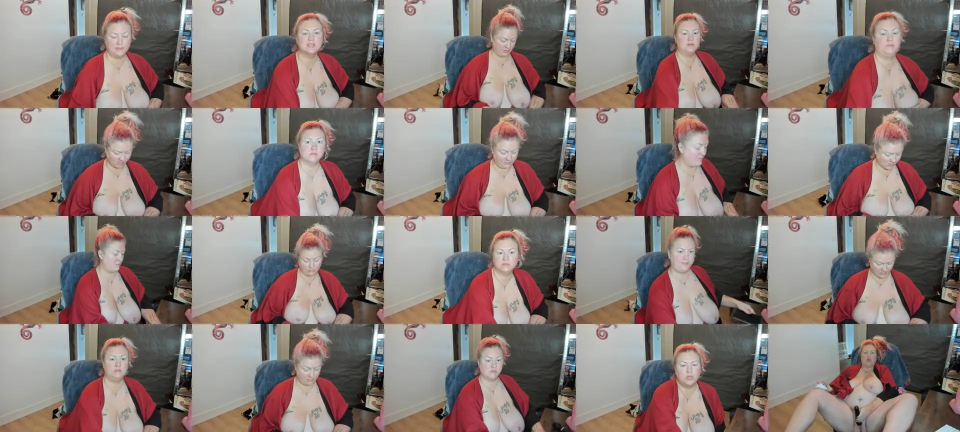 Janrubygirl photo contact sheet