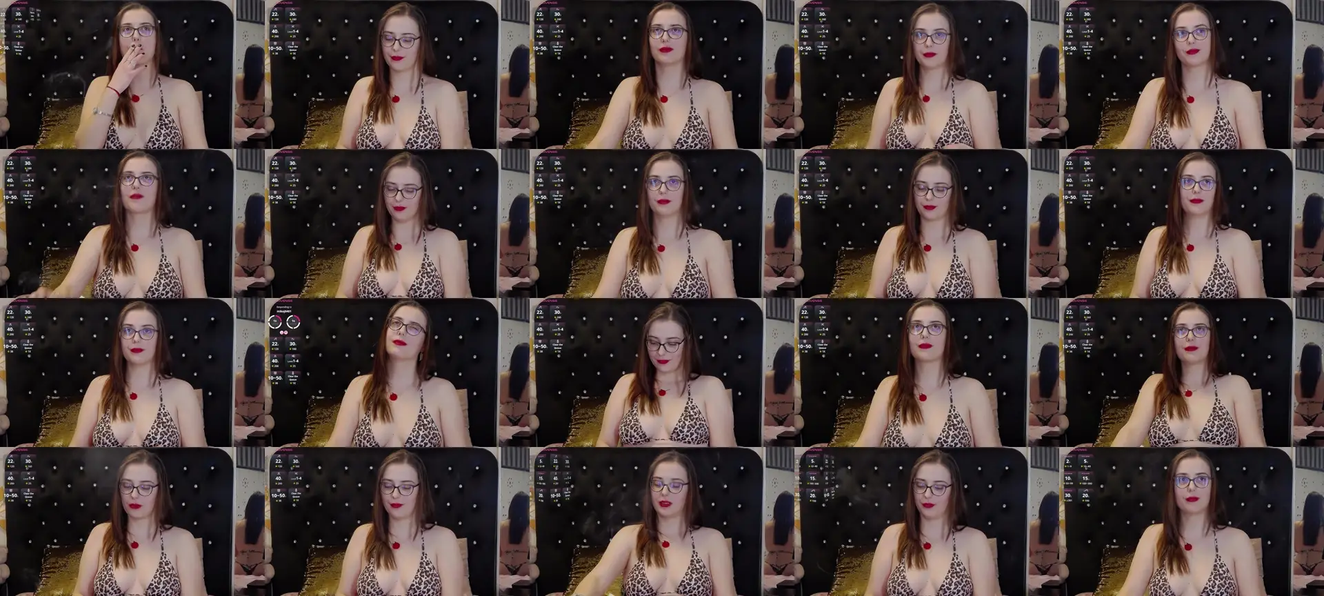 JulieAnn photo contact sheet