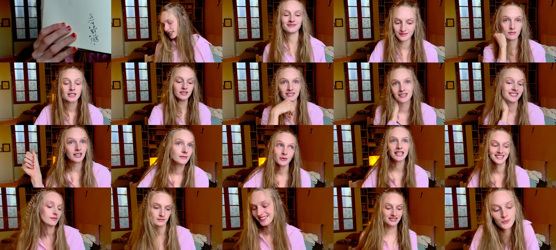 Kinkywander photo contact sheet