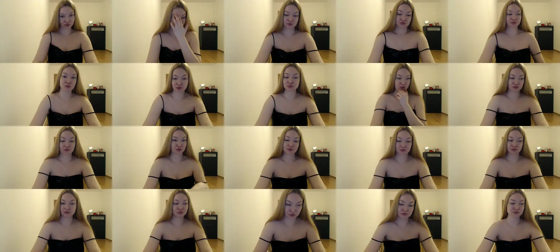 Miss4x photo contact sheet