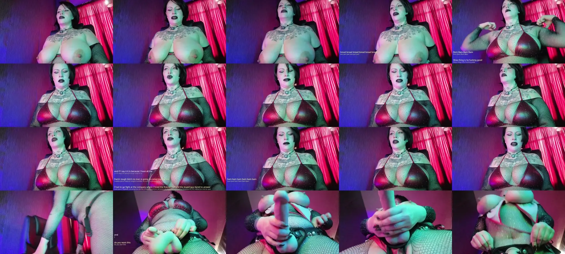 MistressOliv photo contact sheet