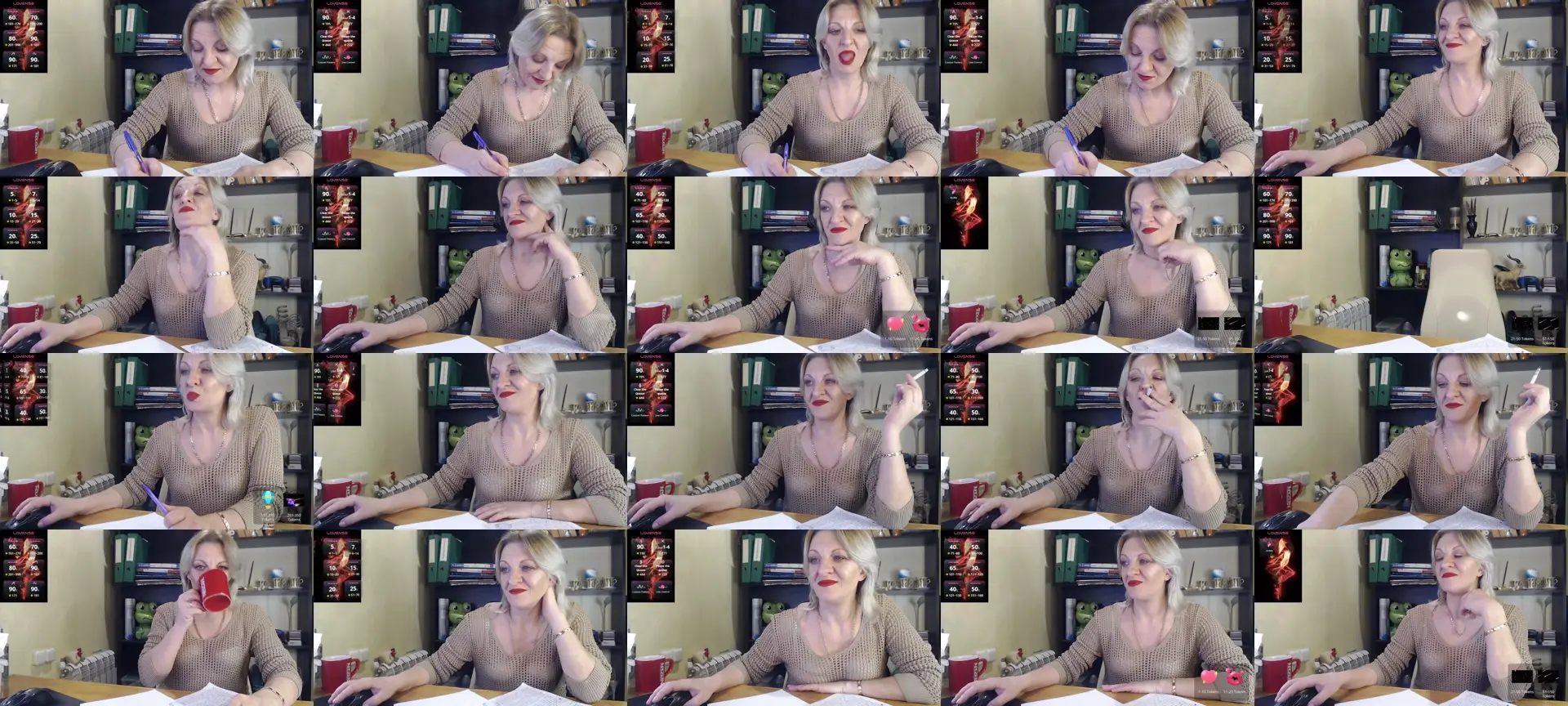 Nadin_slut photo contact sheet