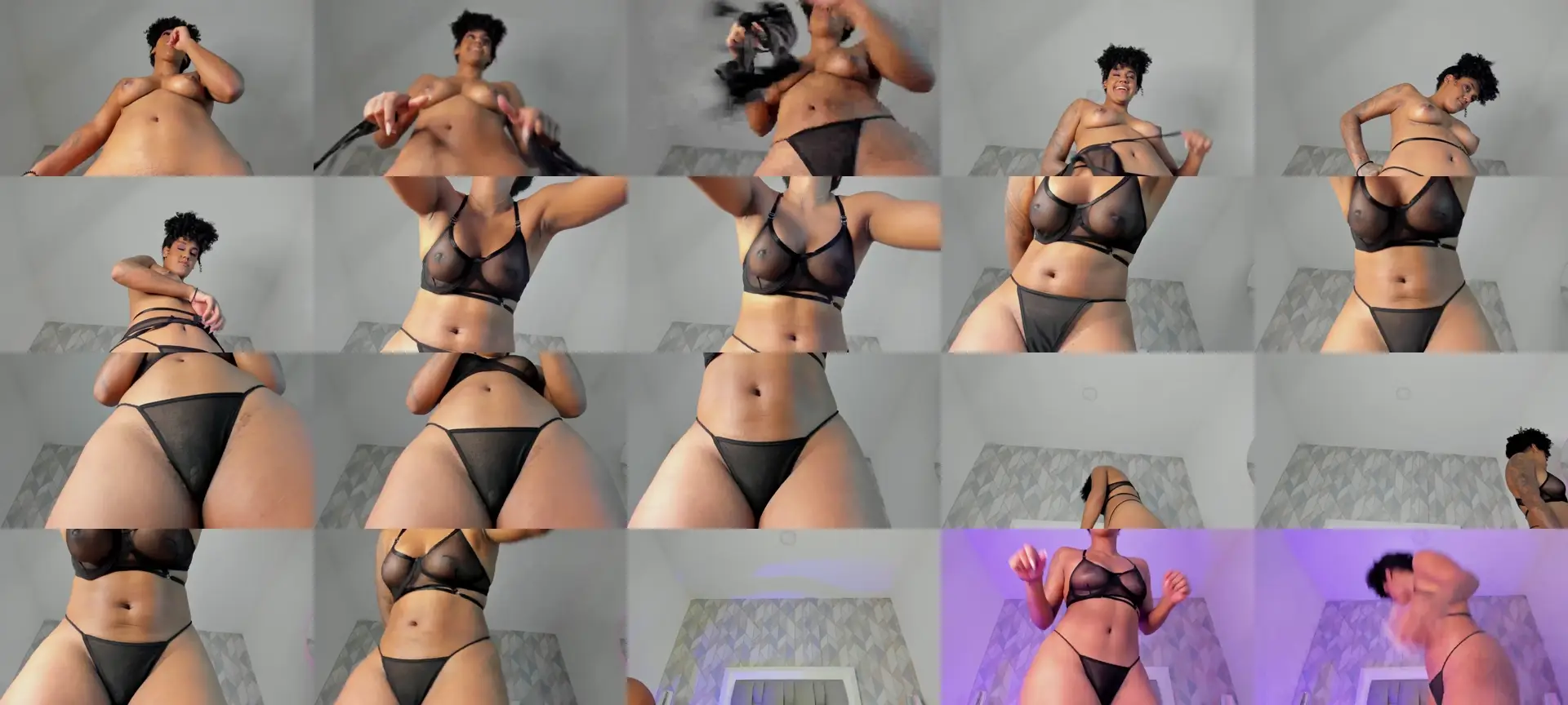 OnlyGia photo contact sheet