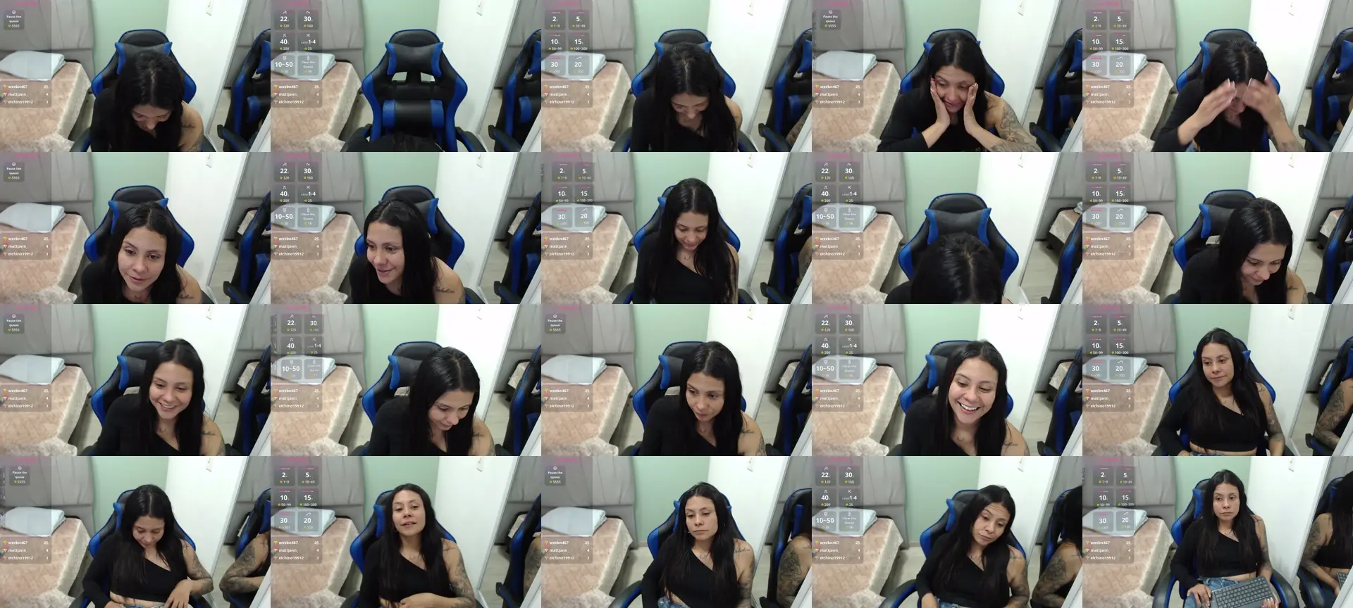 Valevicious photo contact sheet