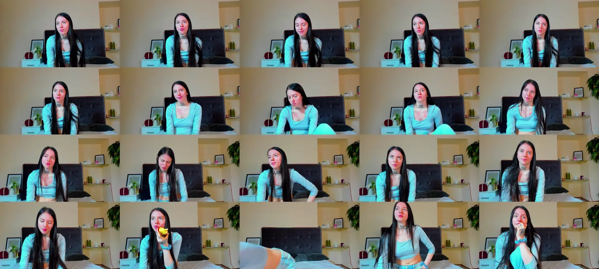 AdrianaCult photo contact sheet