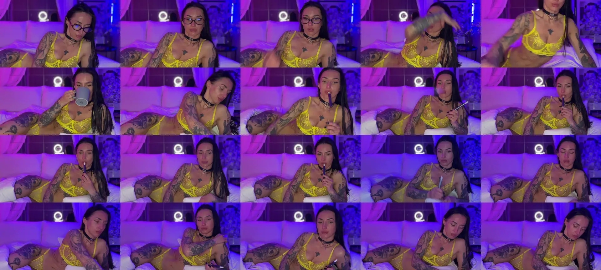 AlexaAlexx photo contact sheet