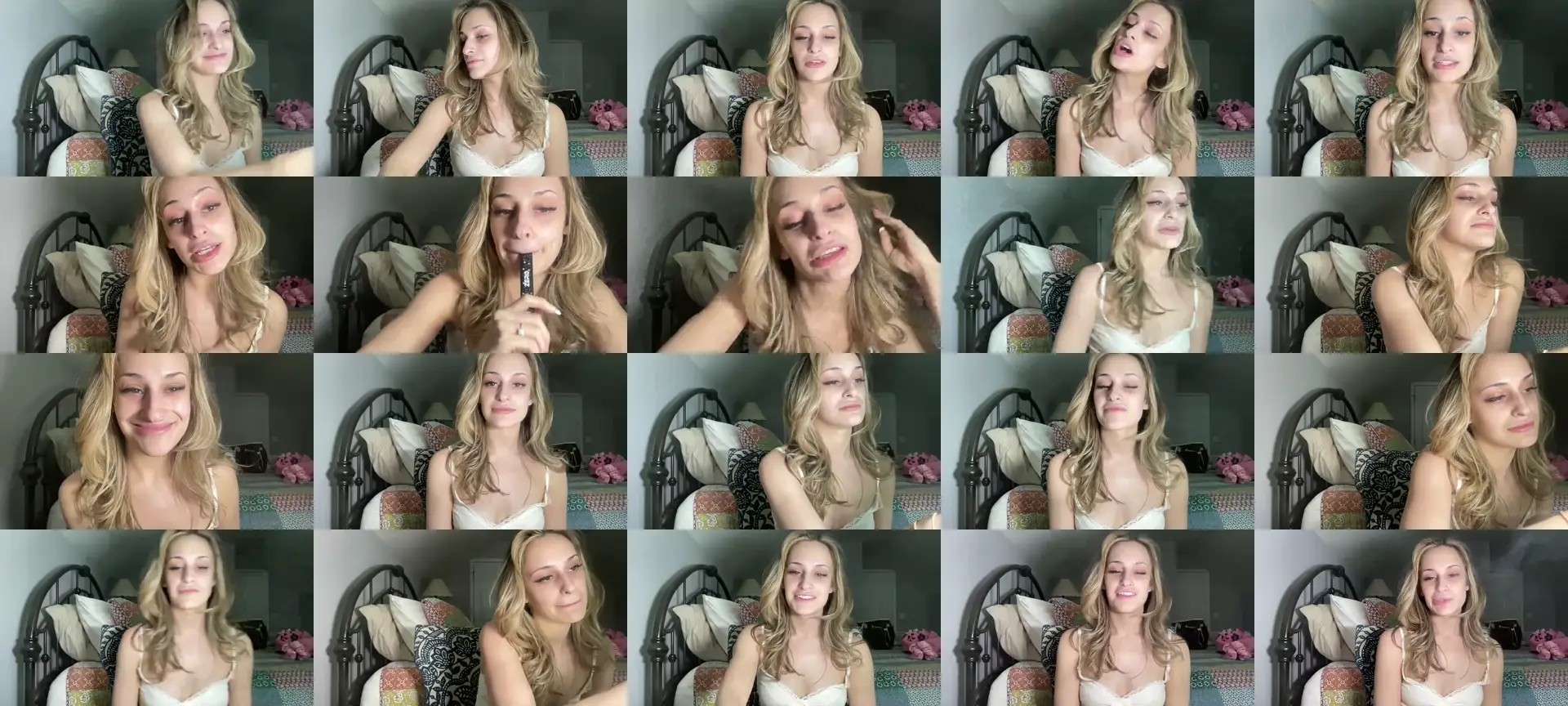 AngelLily777 photo contact sheet