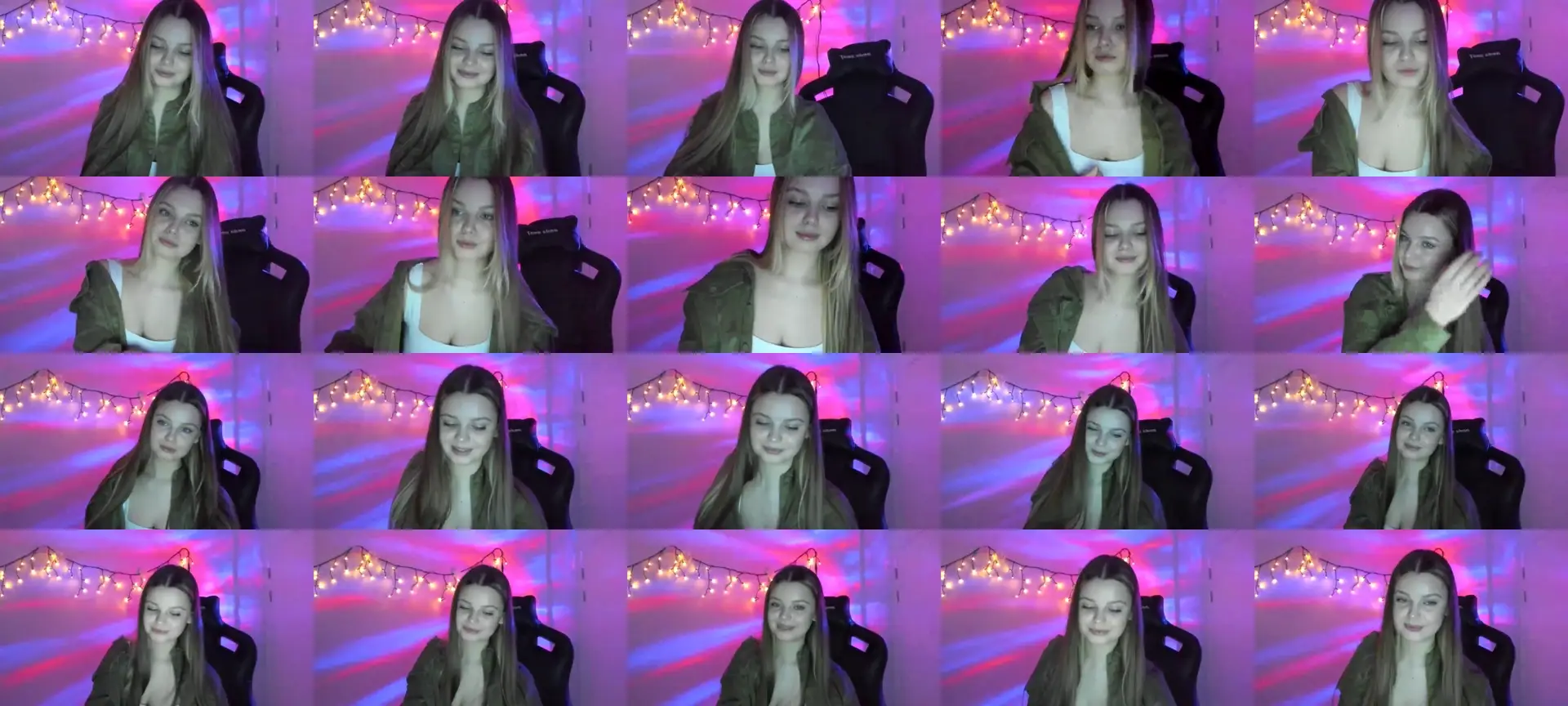 Annaneon photo contact sheet