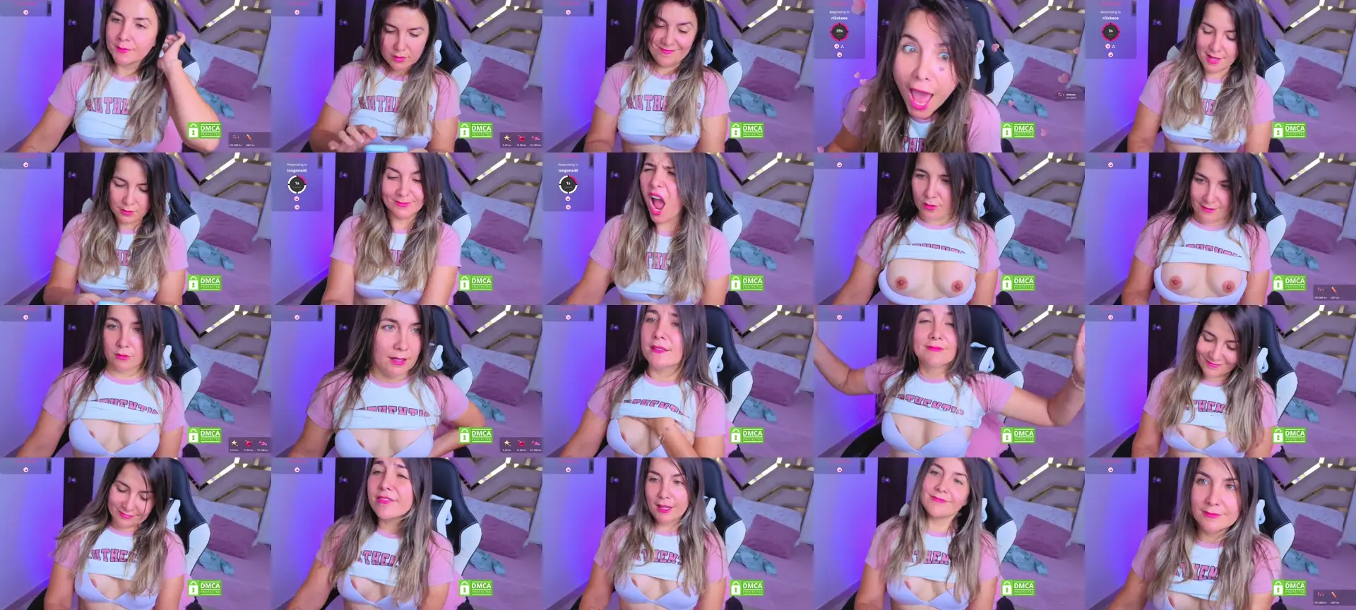 Anny_Blonde photo contact sheet