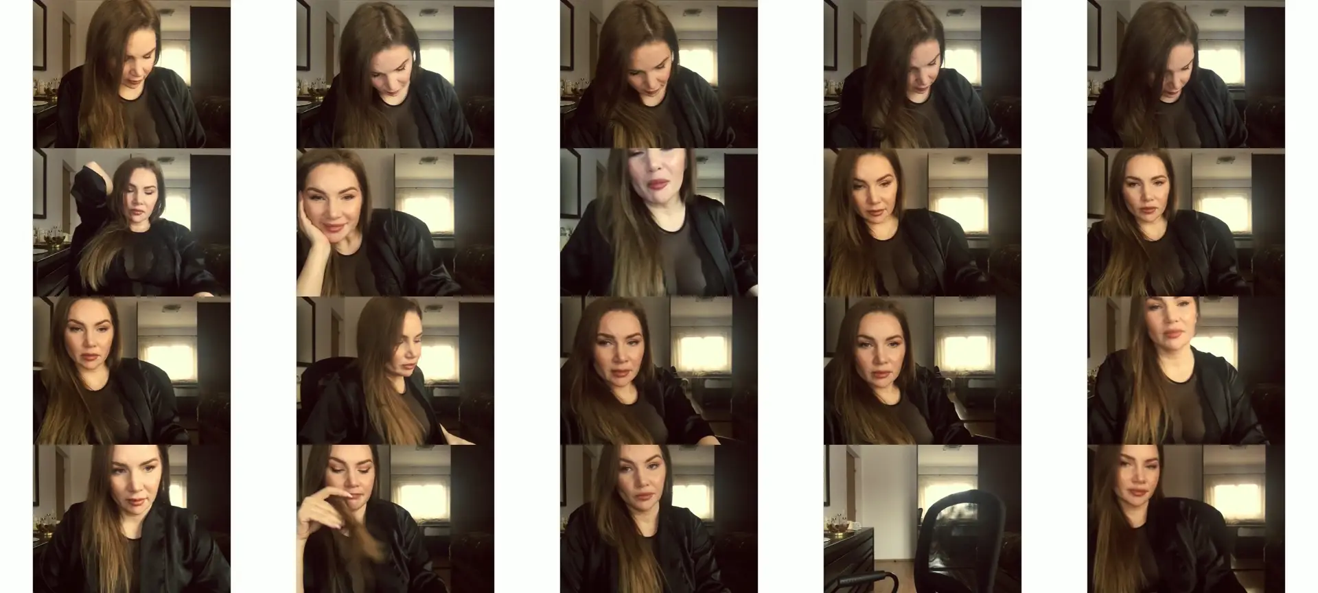 ArianaAri photo contact sheet