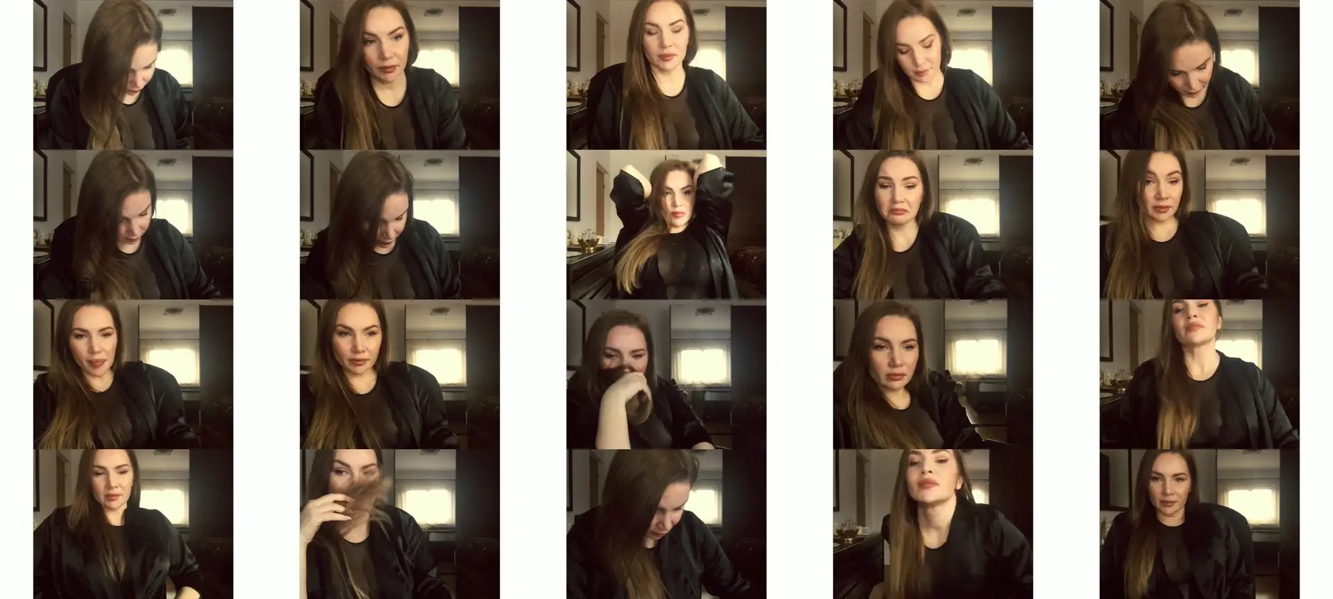 ArianaAri photo contact sheet