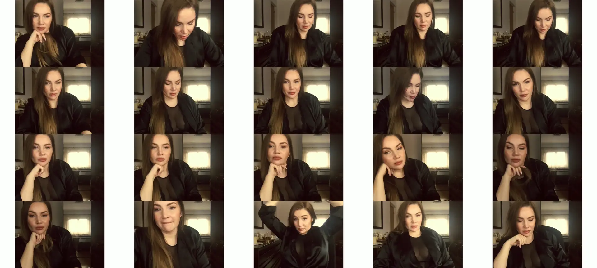 ArianaAri photo contact sheet