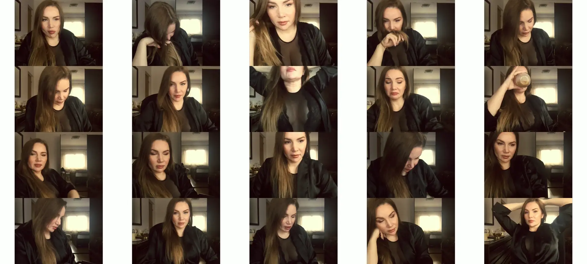 ArianaAri photo contact sheet