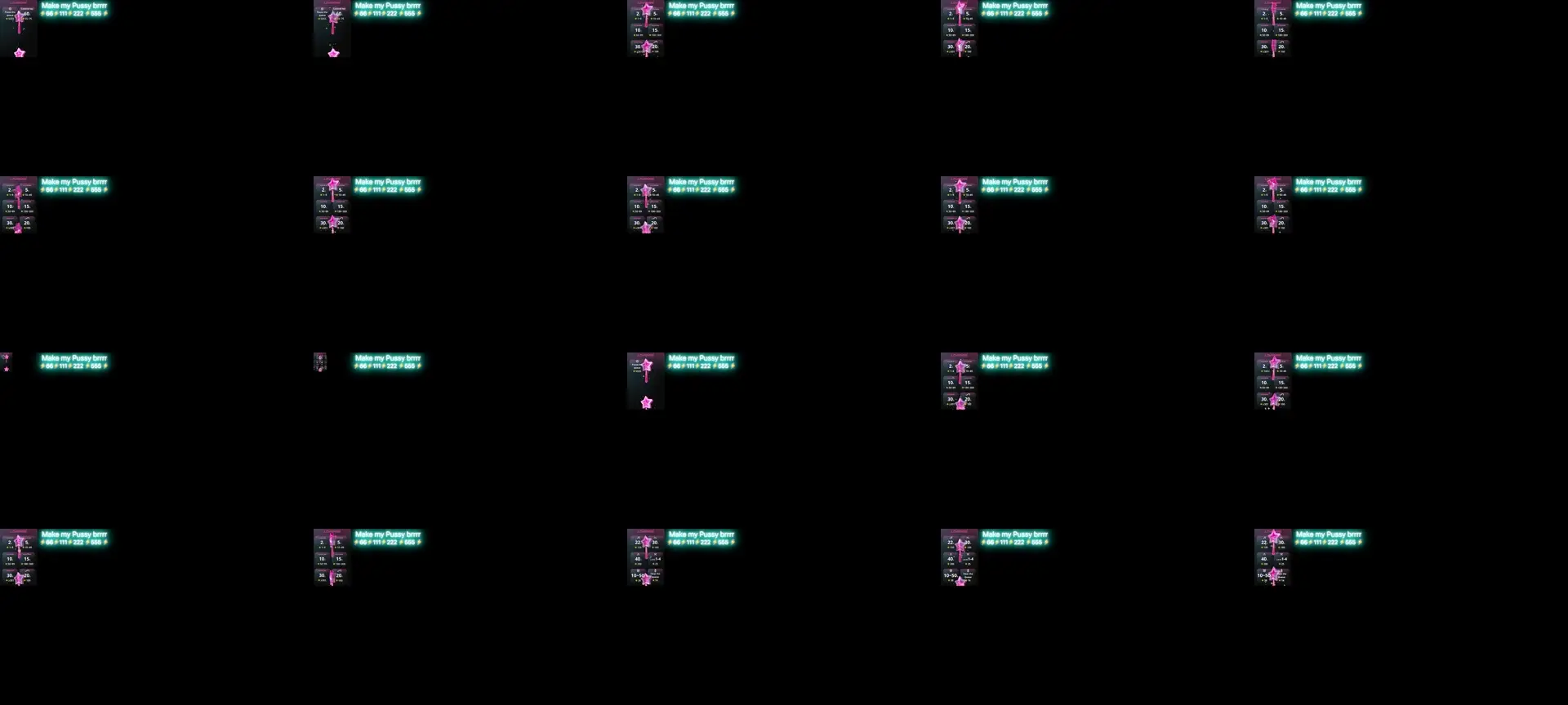 ariiankaaa photo contact sheet