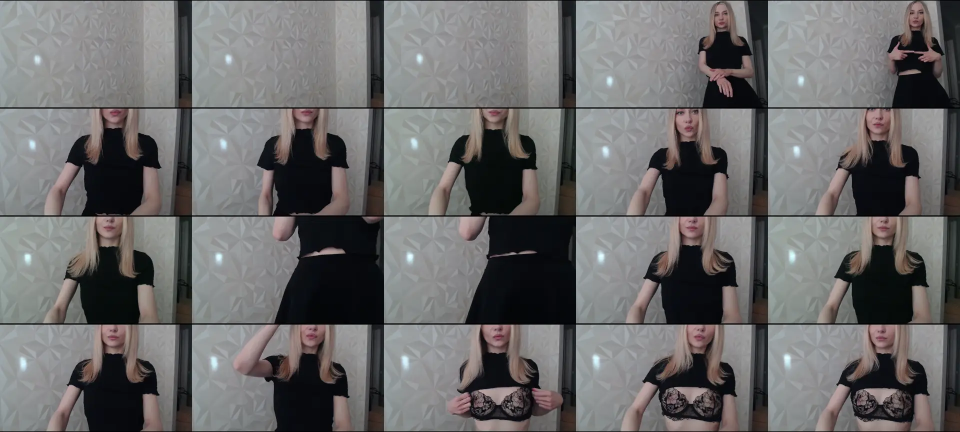 BabyyNesquik photo contact sheet